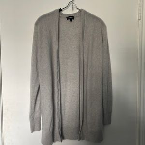 Theory Gray Cashmere cardigan